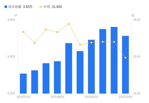 中簡(jiǎn)科技股東戶數(shù)減少2.47%，戶均持股上升顯示籌碼集中趨勢(shì)
